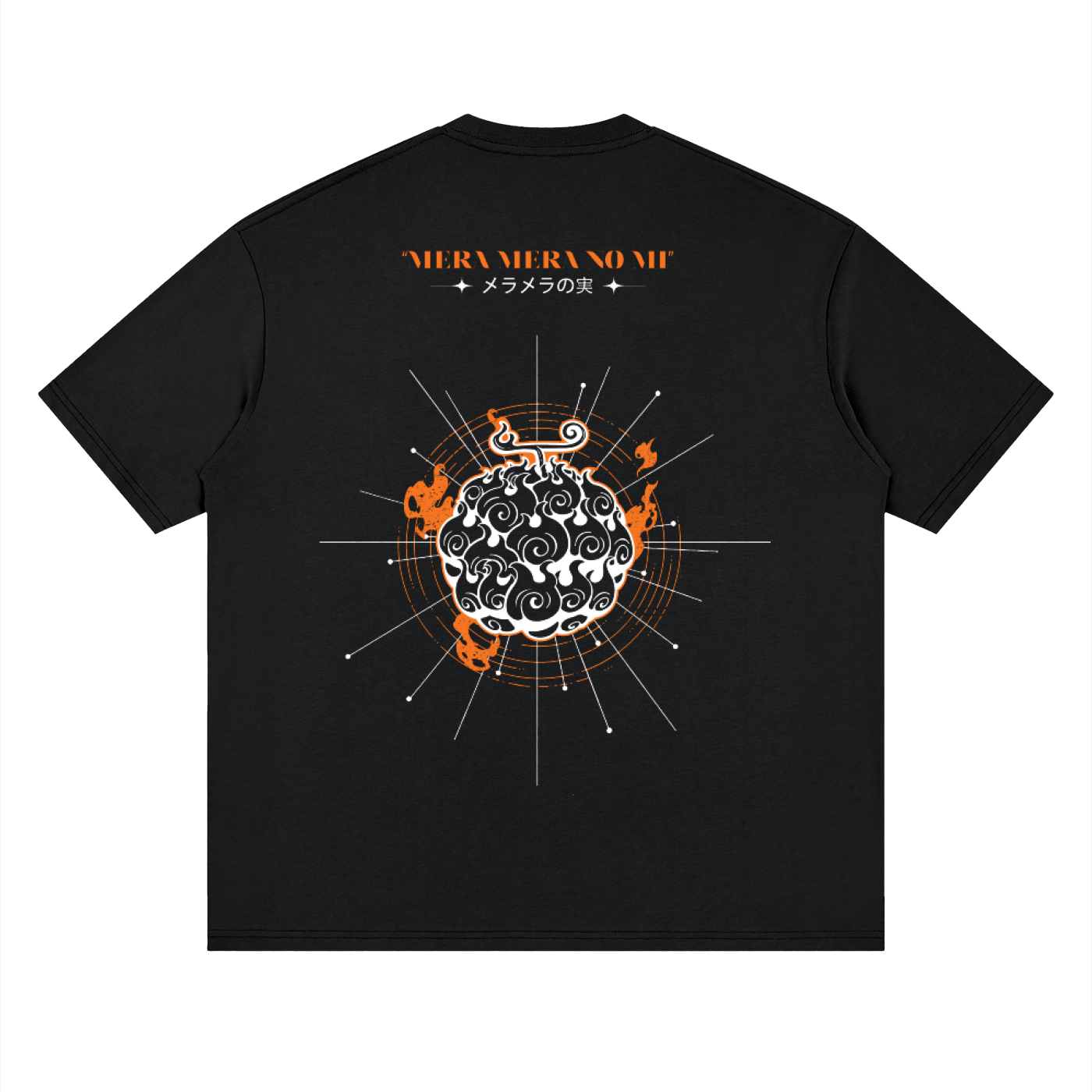 Streetwear T-Shirt 190gsm - Mera Mera No Mi