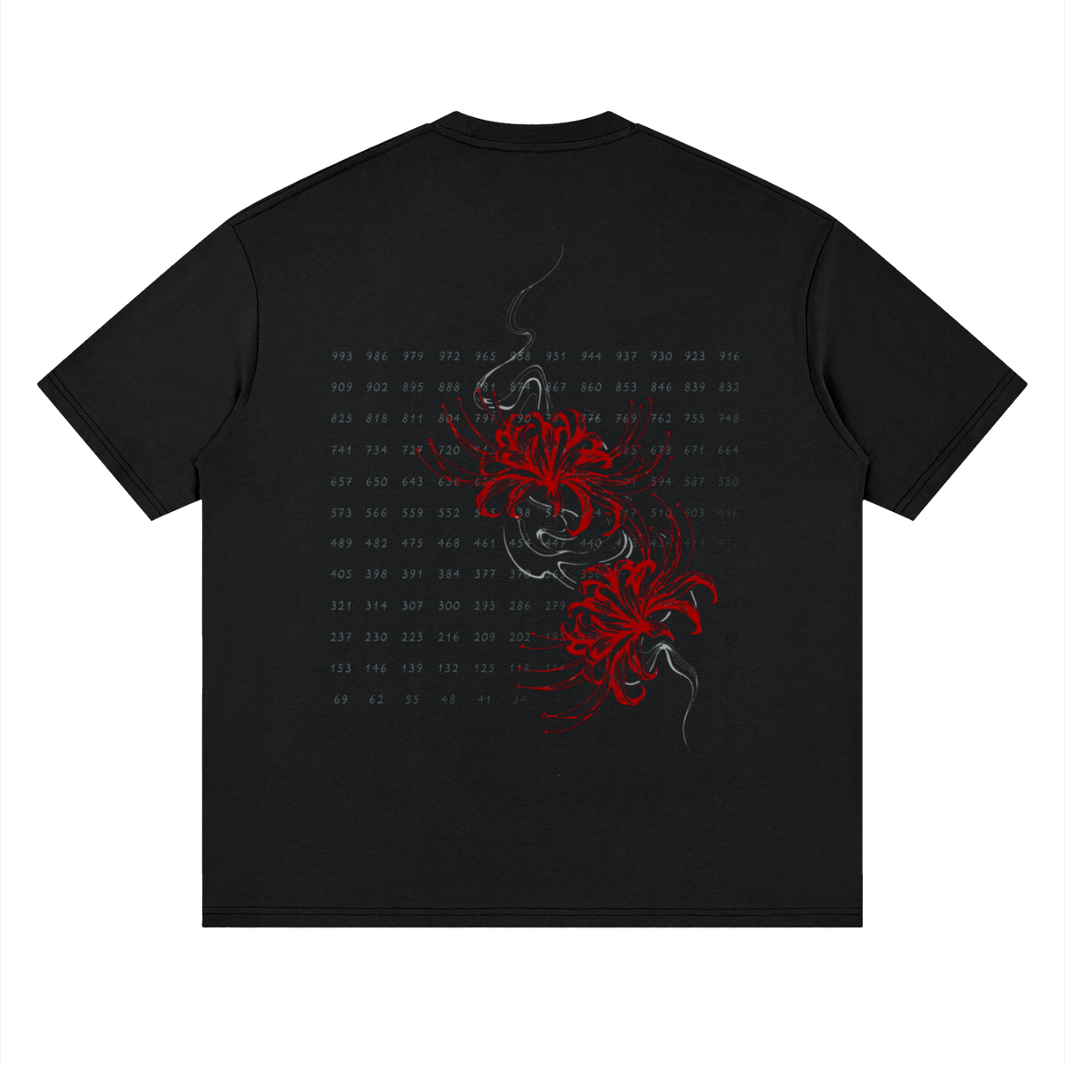 Streetwear Loose Drop Shoulder T-Shirt - Kaneki v.2