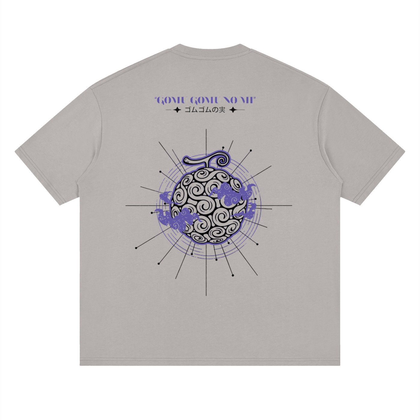 Streetwear T-Shirt 190gsm - Gomu Gomu No Mi