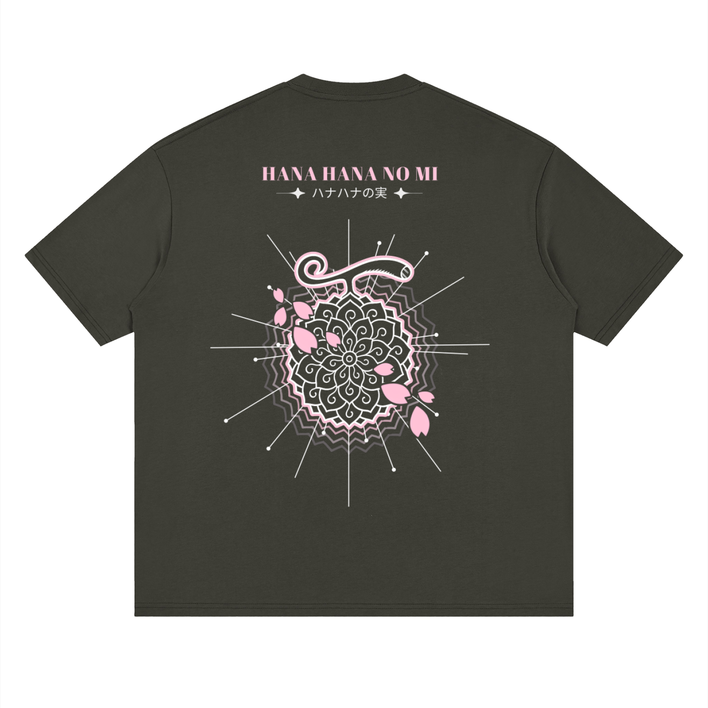 Streetwear T-Shirt 190gsm - Hana Hana No Mi