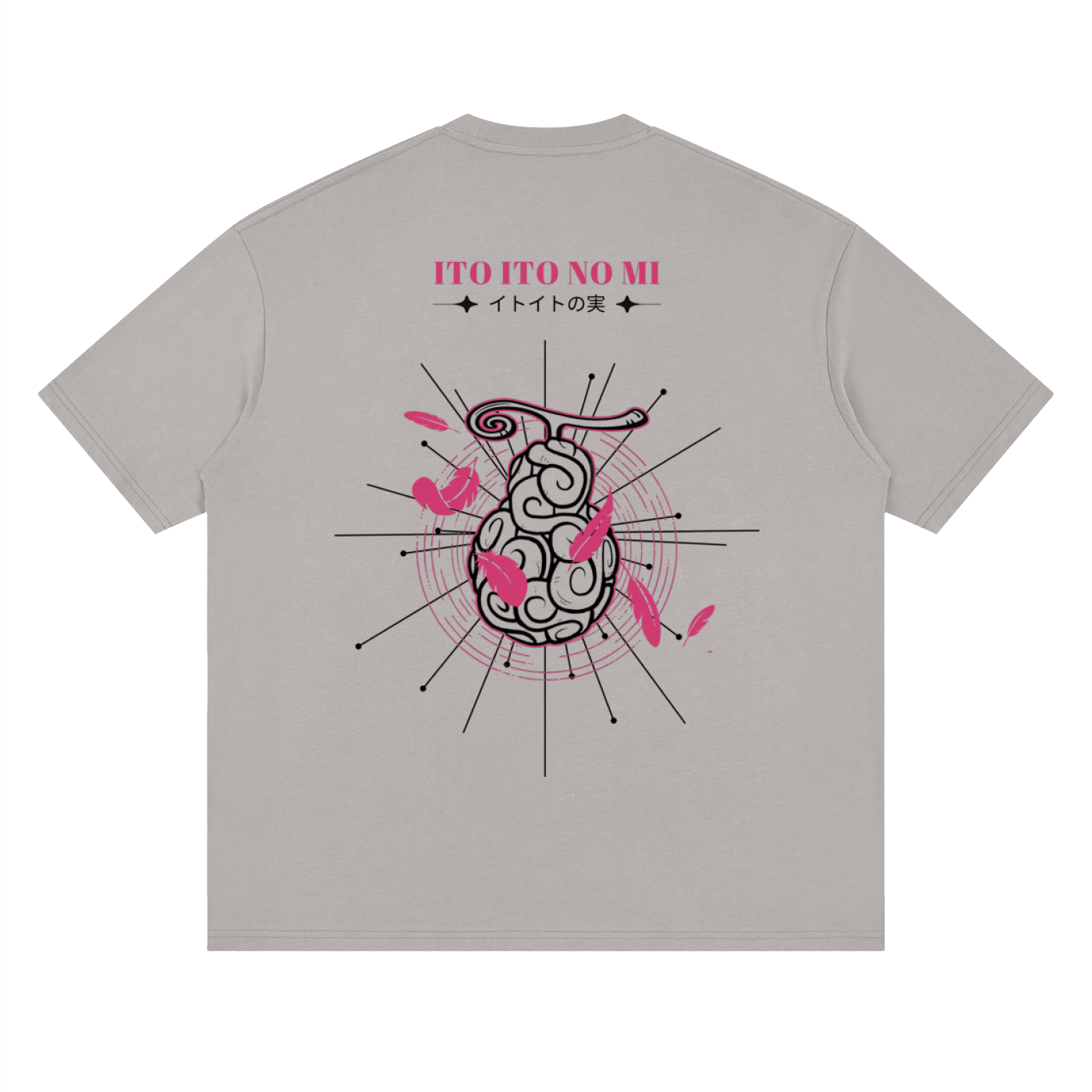 Streetwear Loose Drop Shoulder T-Shirt - Ito Ito No Mi