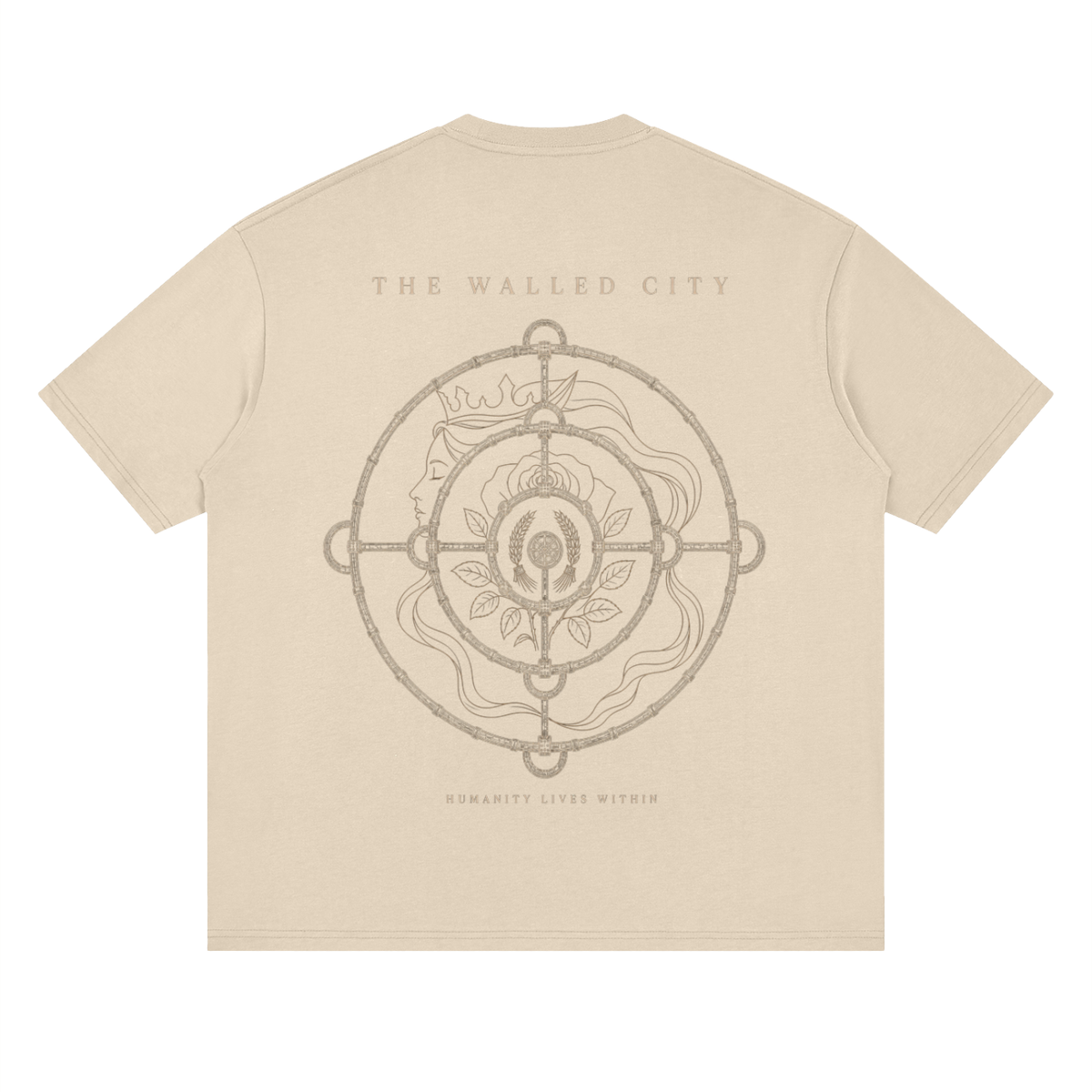 Streetwear T-Shirt -  The walled city