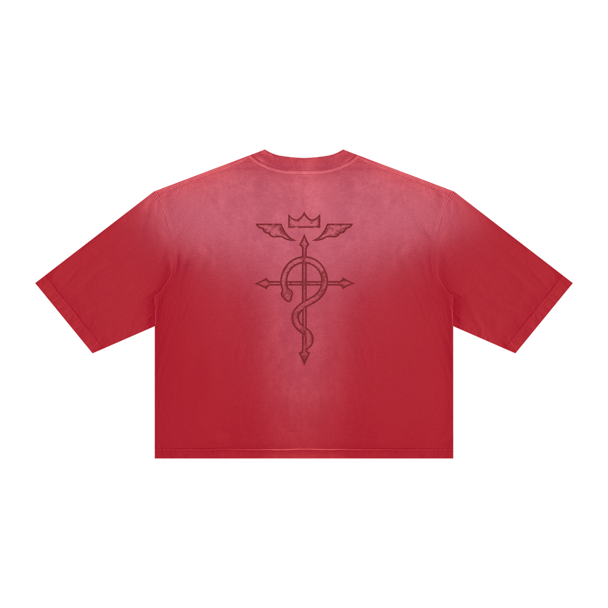 Vintage Sunfade Boxy T-Shirt - Full Metal Alchemist