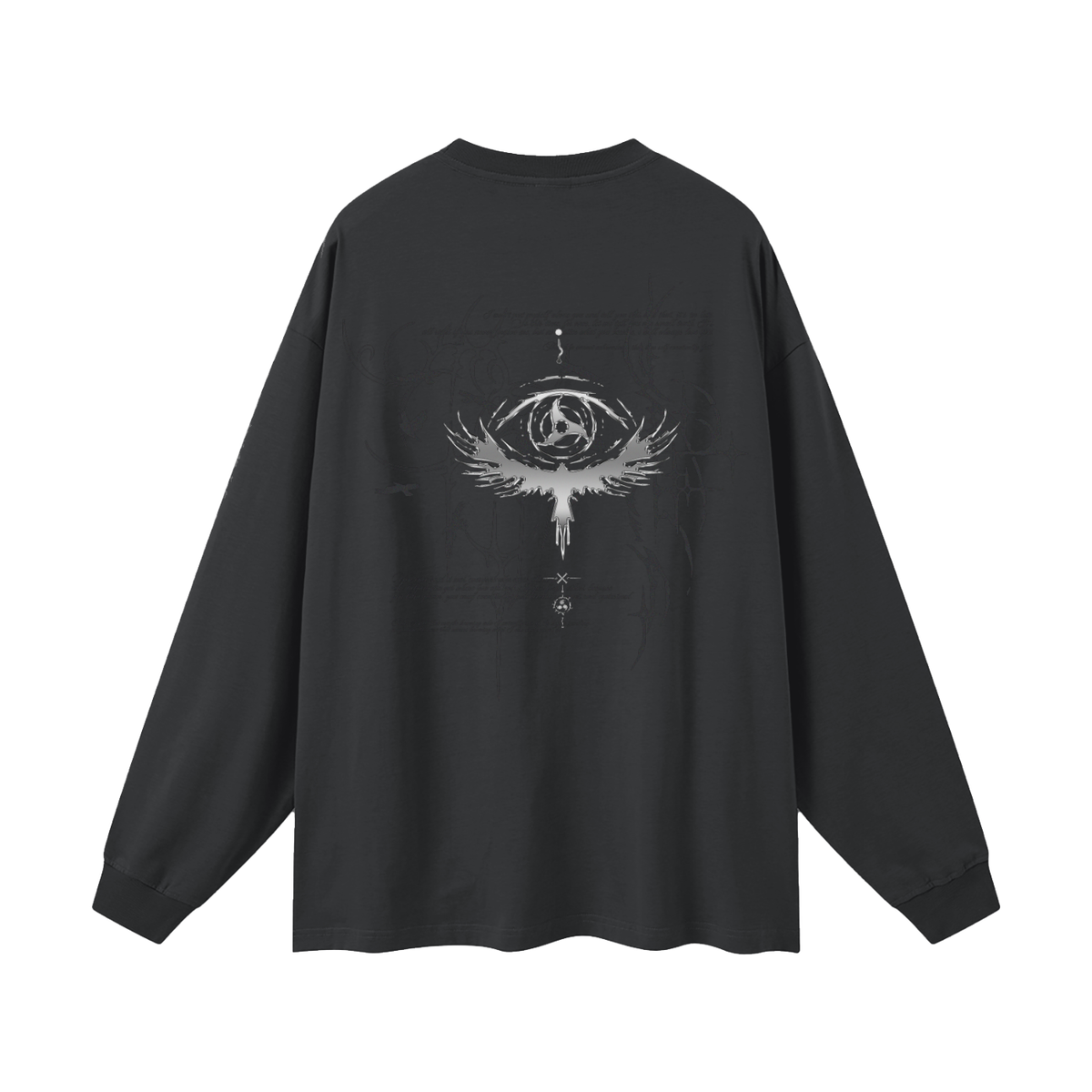 Oversized Long Sleeve T-Shirt - Itachi