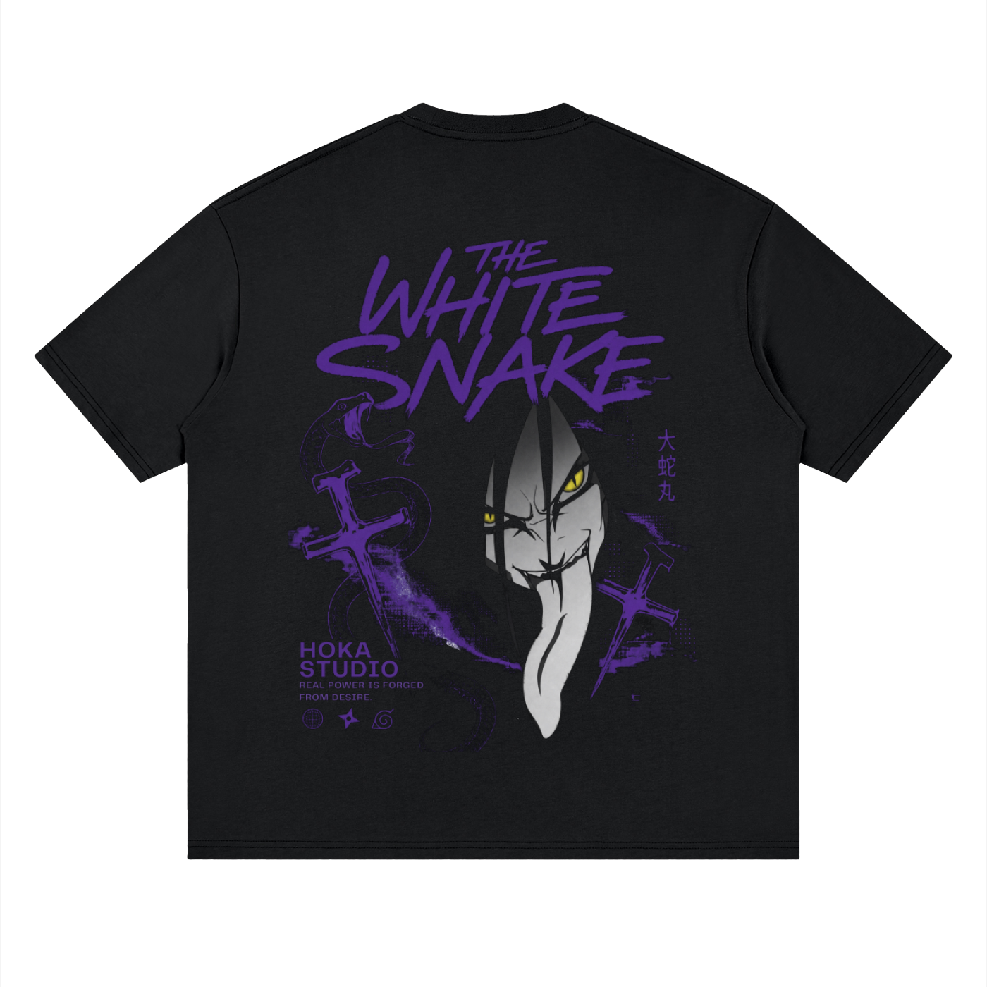 Streetwear T-Shirt 190gsm - Orochimaru