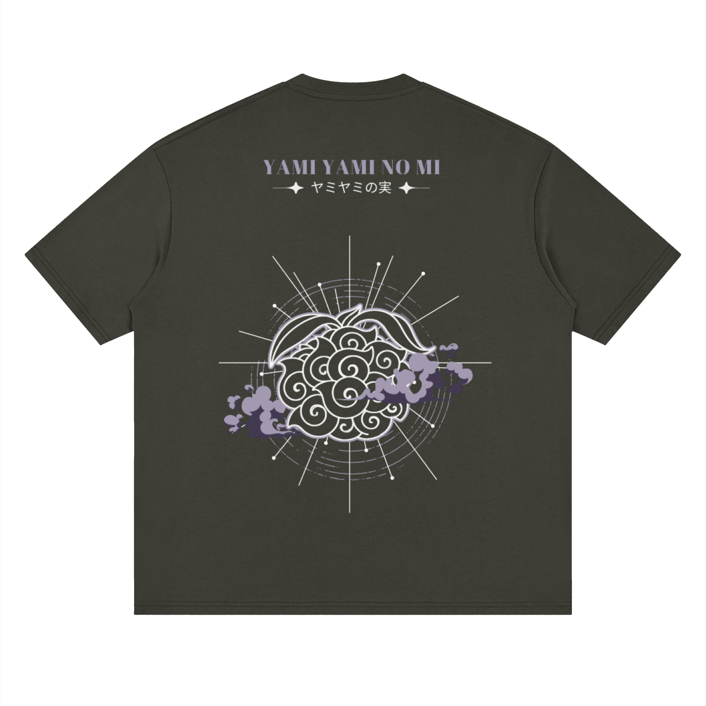 Streetwear T-Shirt 190gsm - Yami Yami No Mi