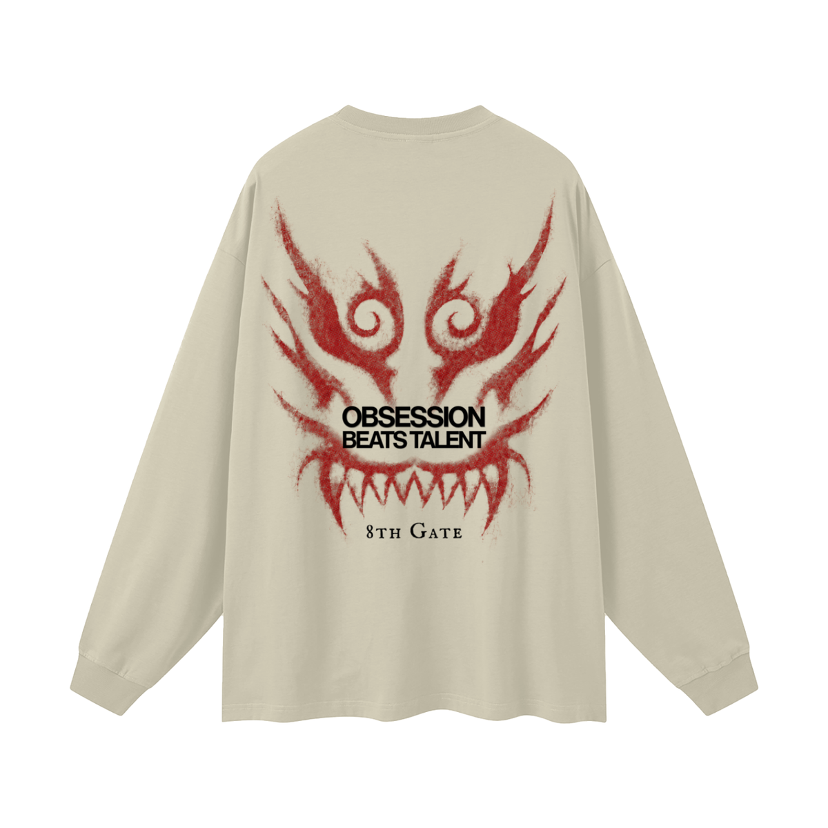 Oversized Long Sleeve T-Shirt - Gai