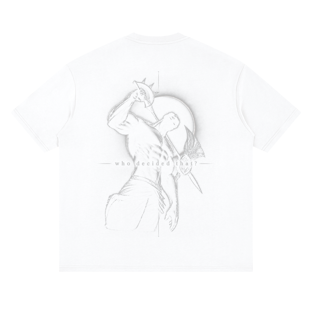 Streetwear Loose Drop Shoulder T-Shirt - Escanor