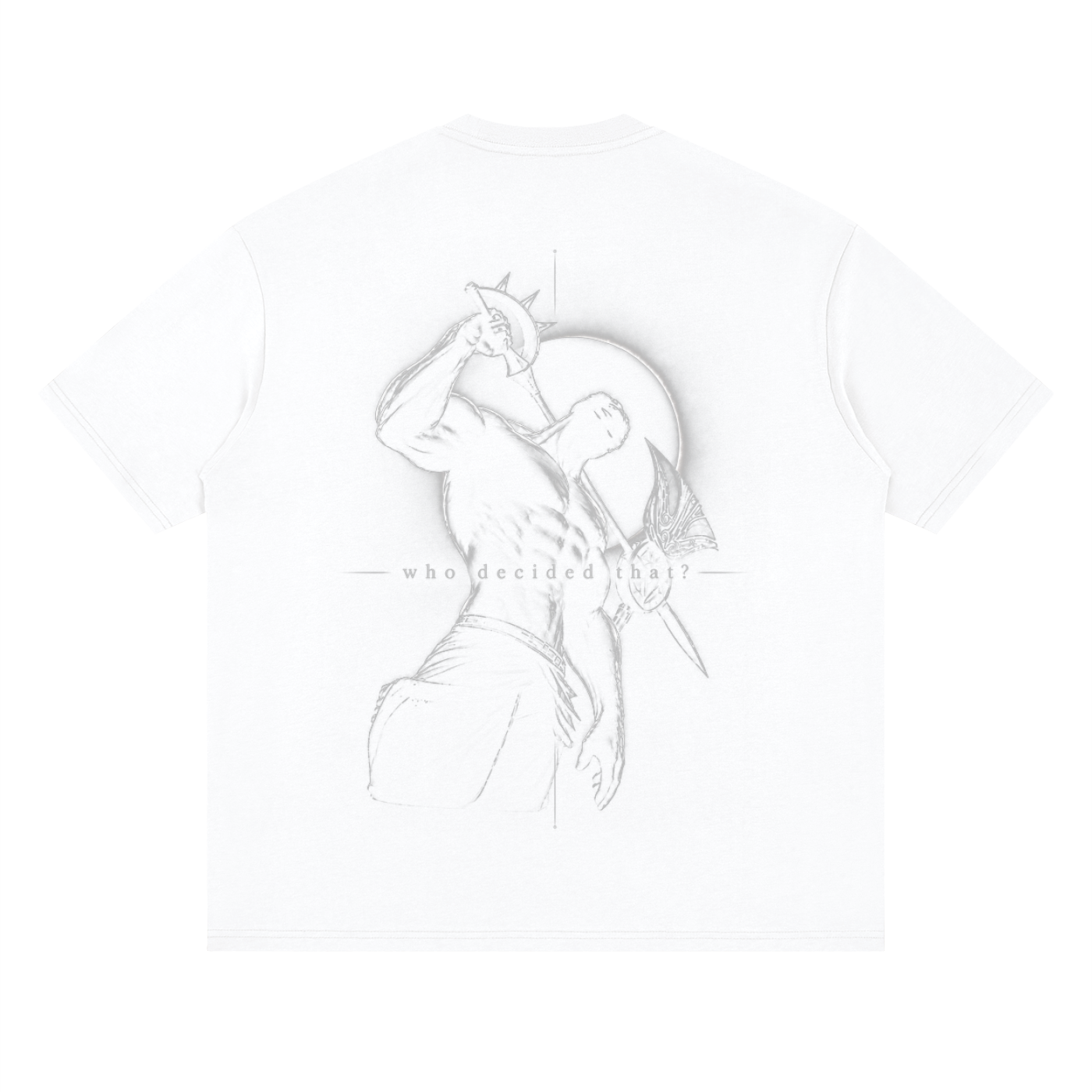 Streetwear Loose Drop Shoulder T-Shirt - Escanor