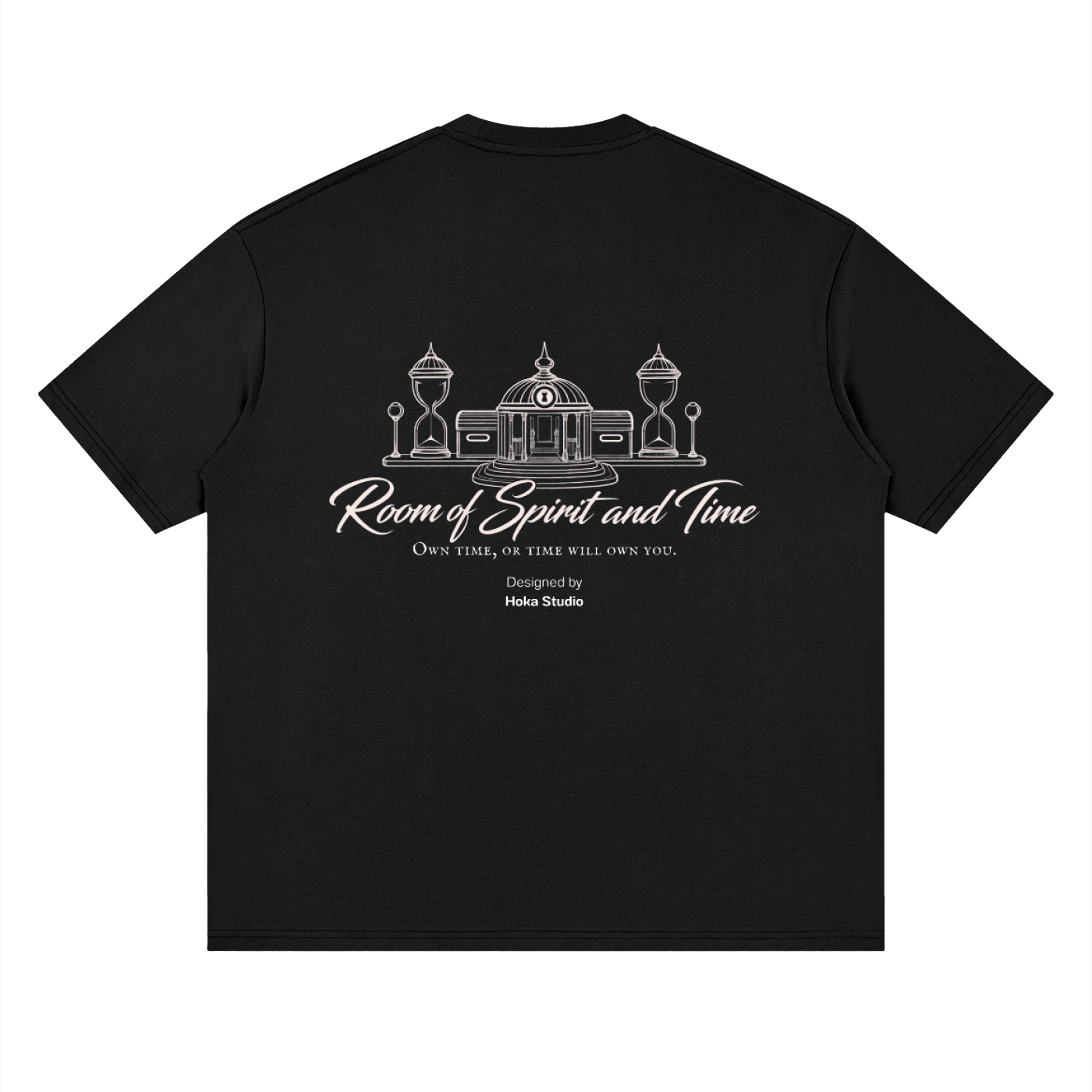 Streetwear Loose Drop Shoulder T-Shirt - Stanza dello spirito e del tempo