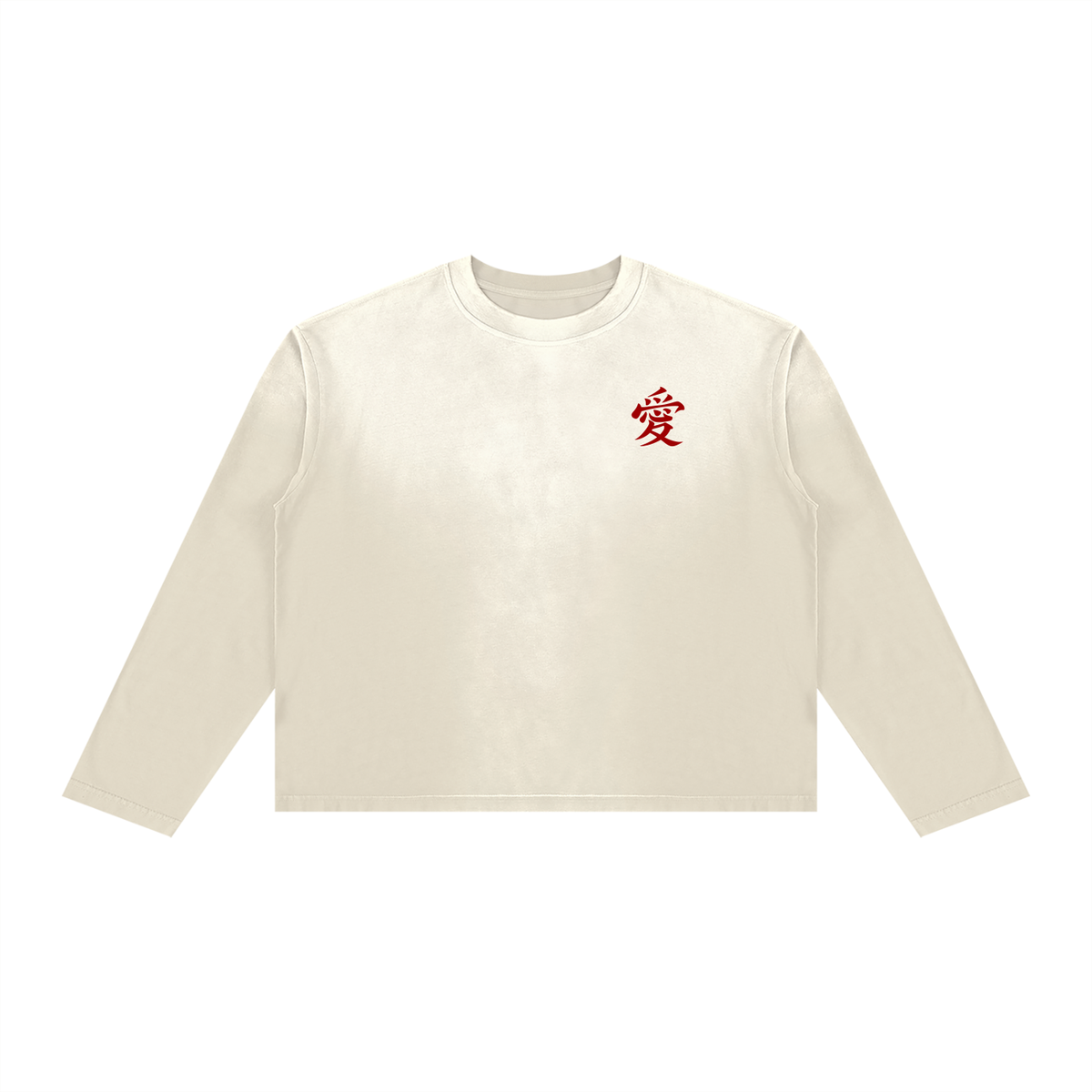 Sunfade Boxy Long Sleeve T-Shirt - Gaara