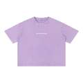 Boxy T-Shirt embroidered - Hoshino