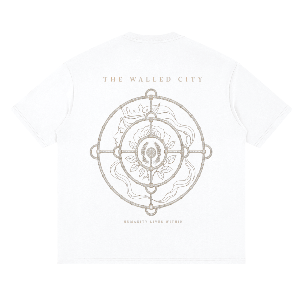 Streetwear T-Shirt -  The walled city