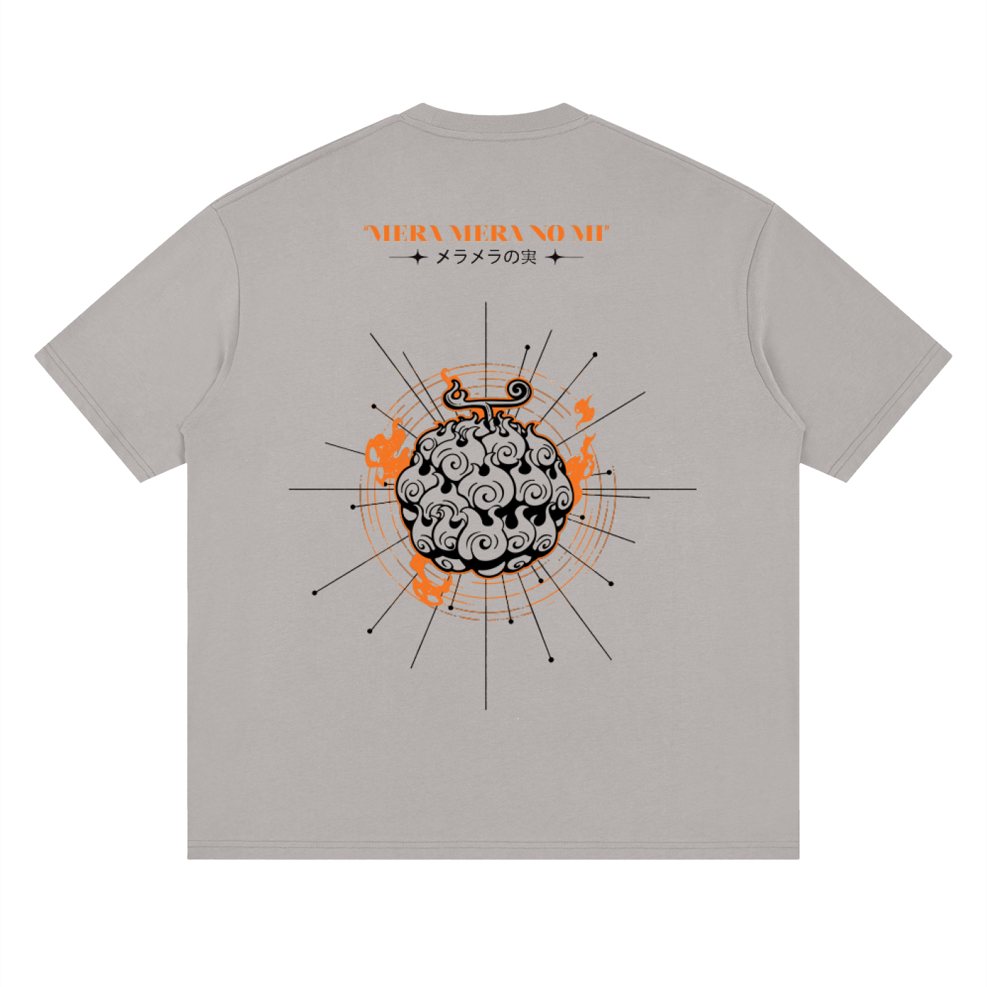 Streetwear T-Shirt 190gsm - Mera Mera No Mi