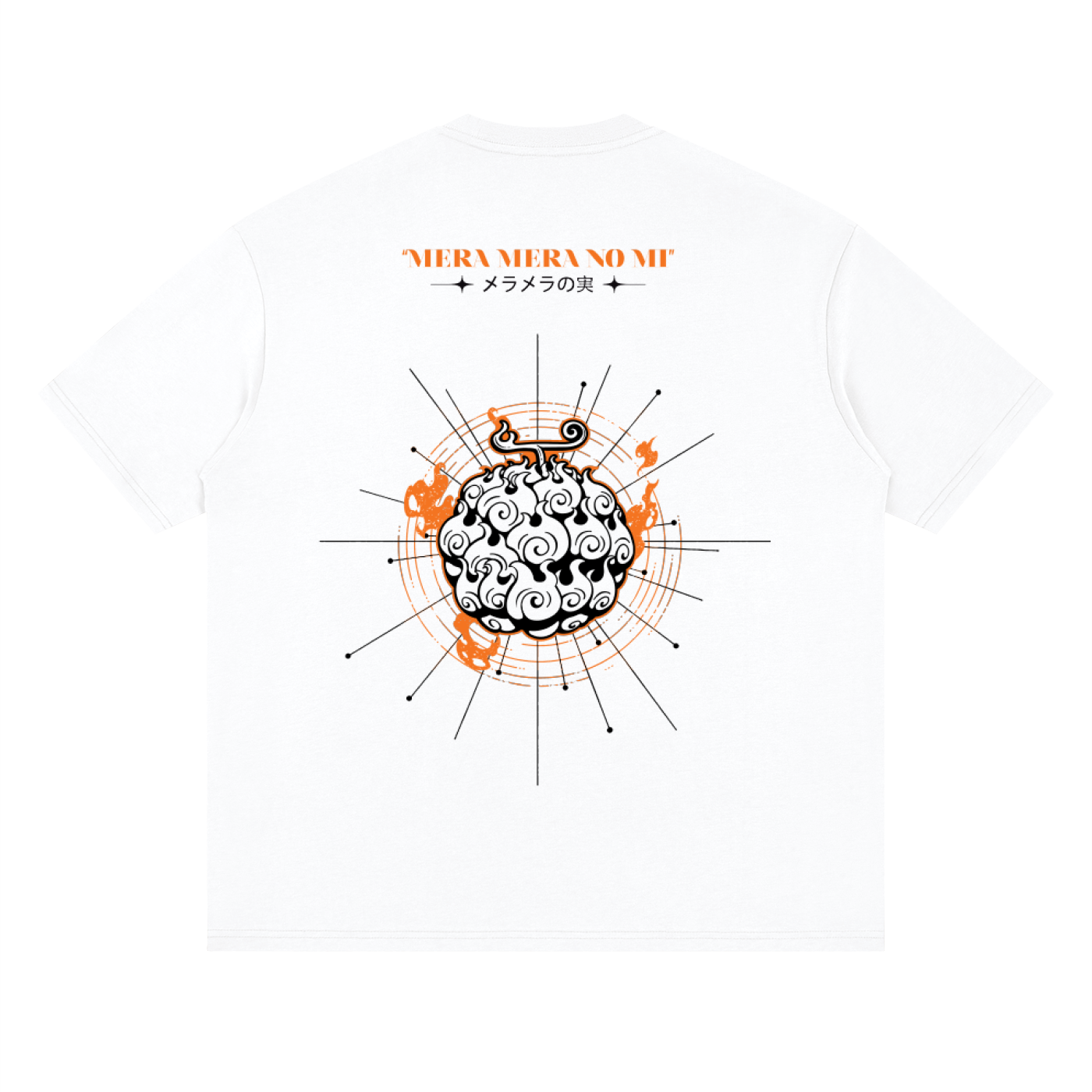 Streetwear T-Shirt 190gsm - Mera Mera No Mi