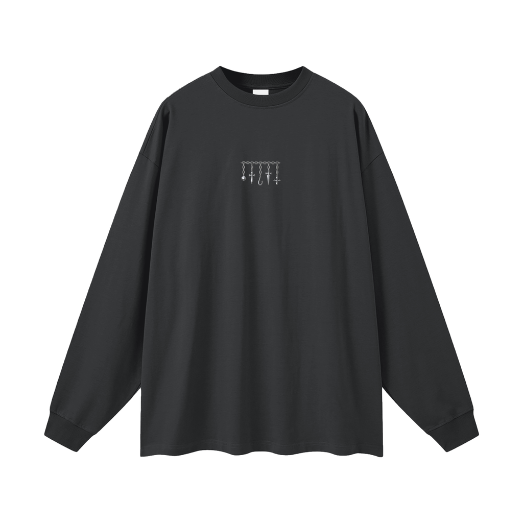 Oversized Long Sleeve T-Shirt - Kurapika