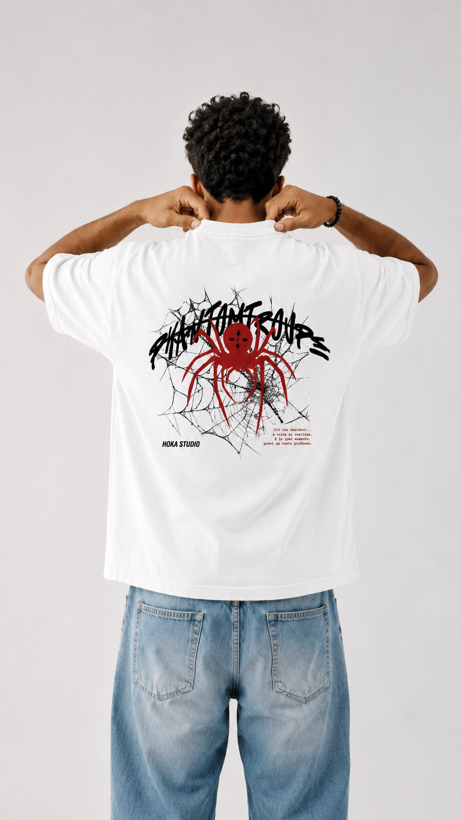 Streetwear Loose Drop Shoulder T-Shirt - Phantom Troupe