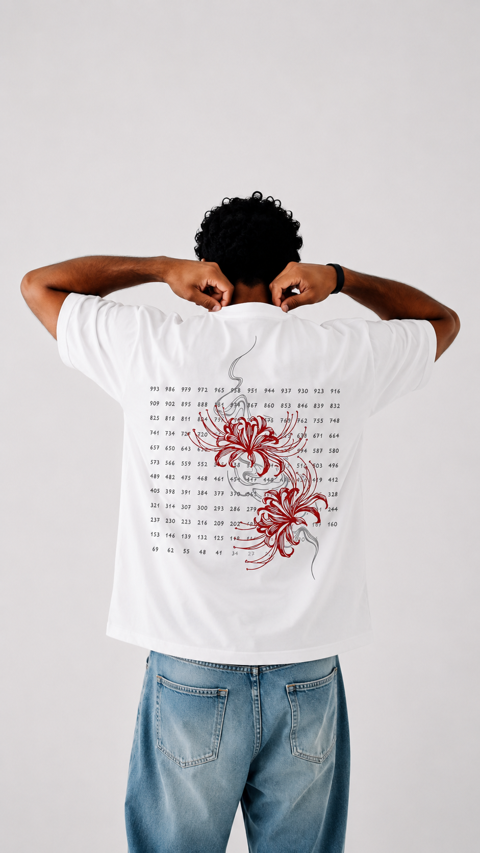 Streetwear Loose Drop Shoulder T-Shirt - Kaneki v.2