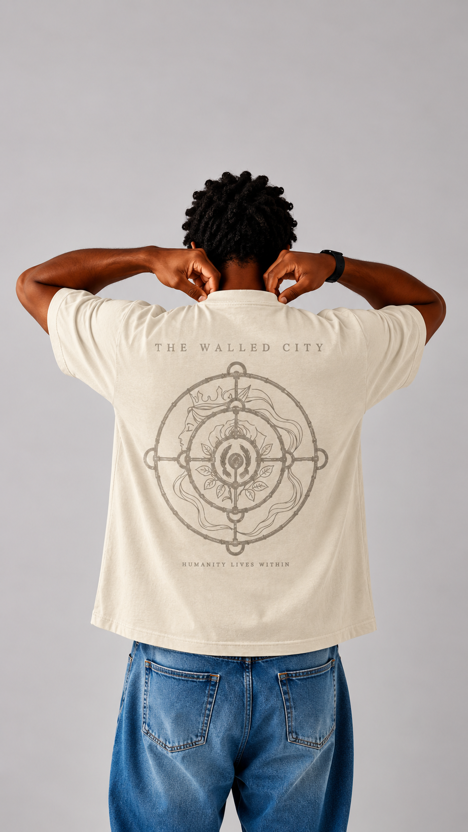 Streetwear T-Shirt -  The walled city