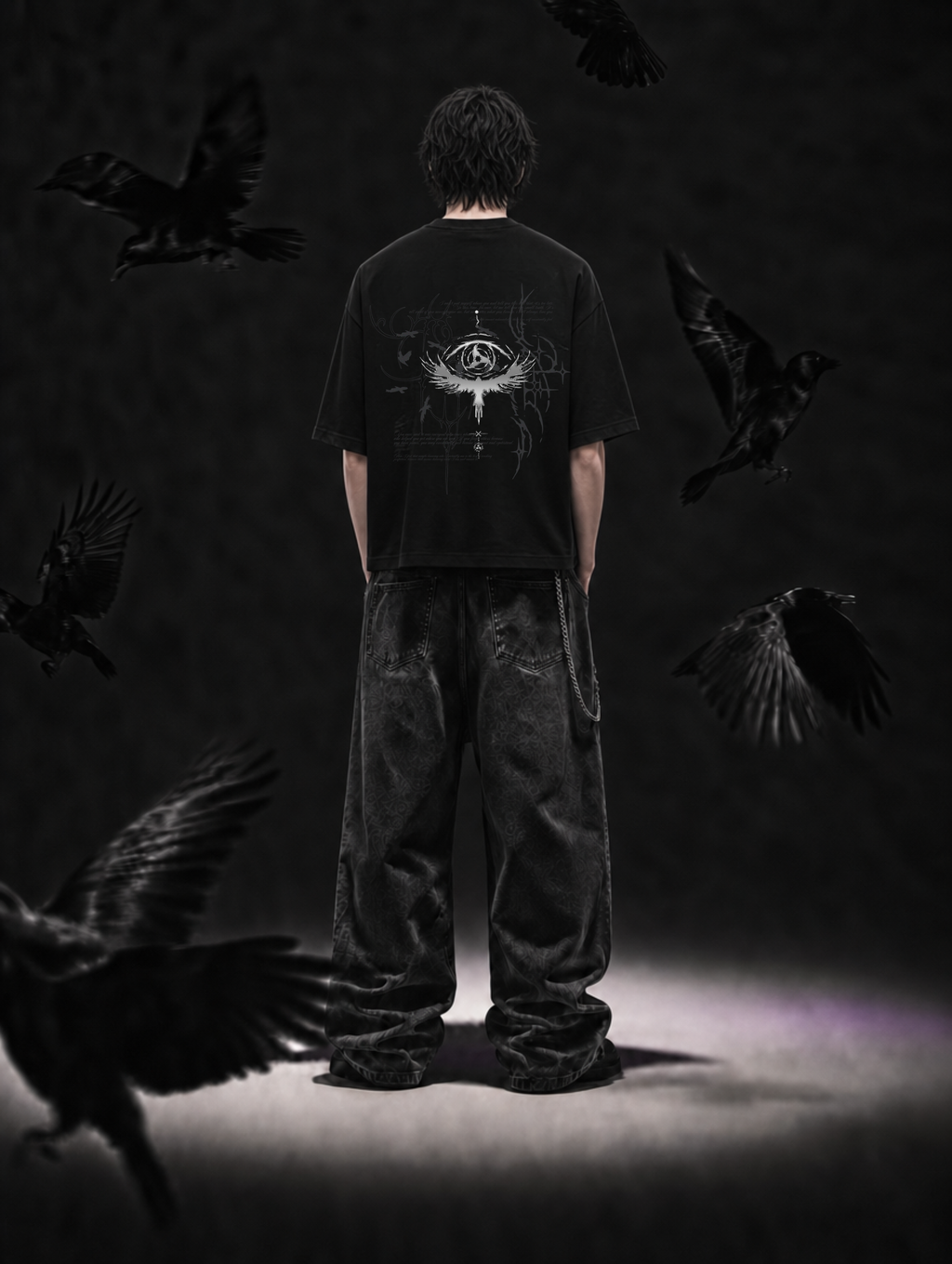 T-shirt Boxy 255gr - Itachi
