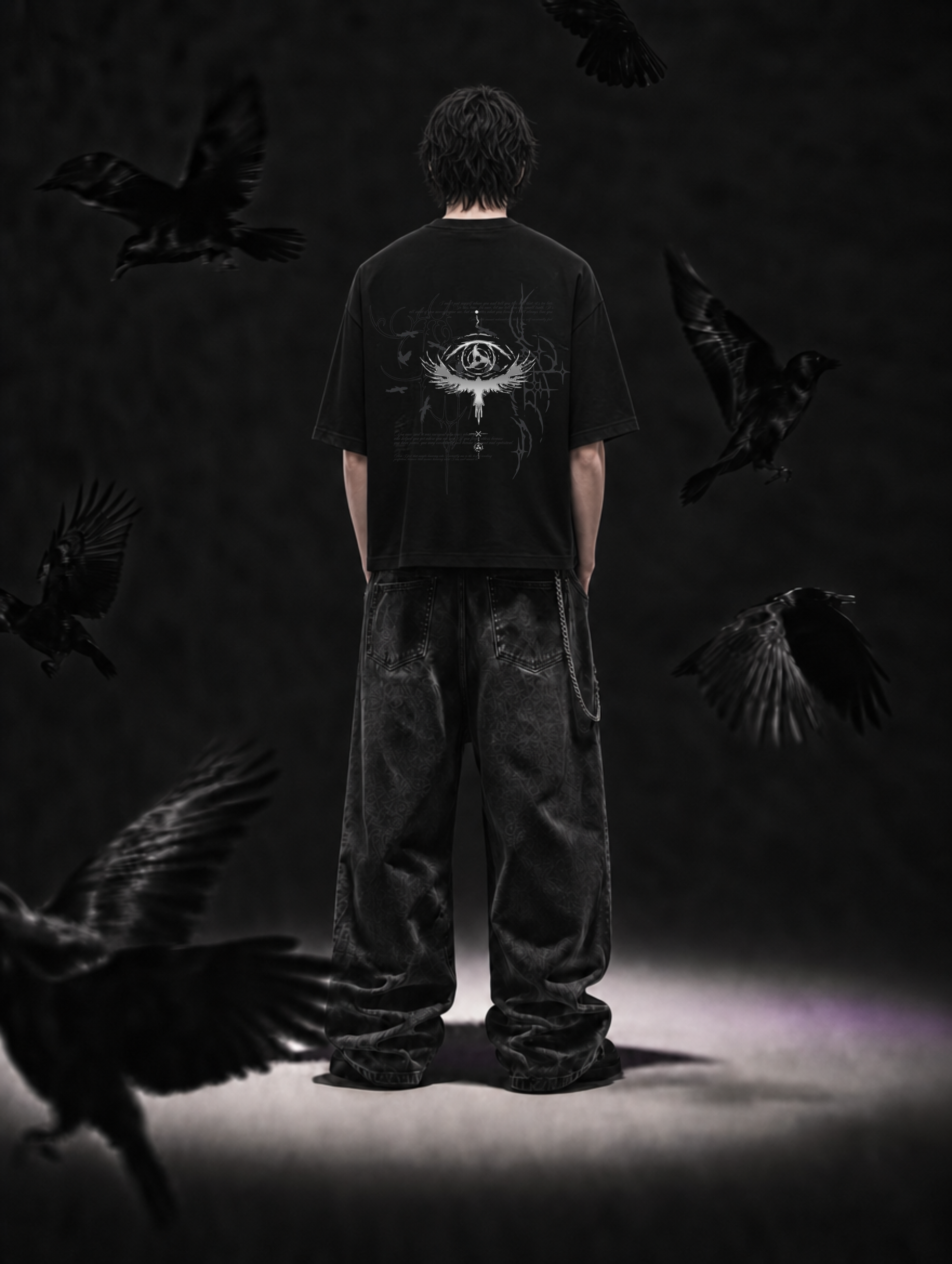 T-shirt Boxy 255gr - Itachi