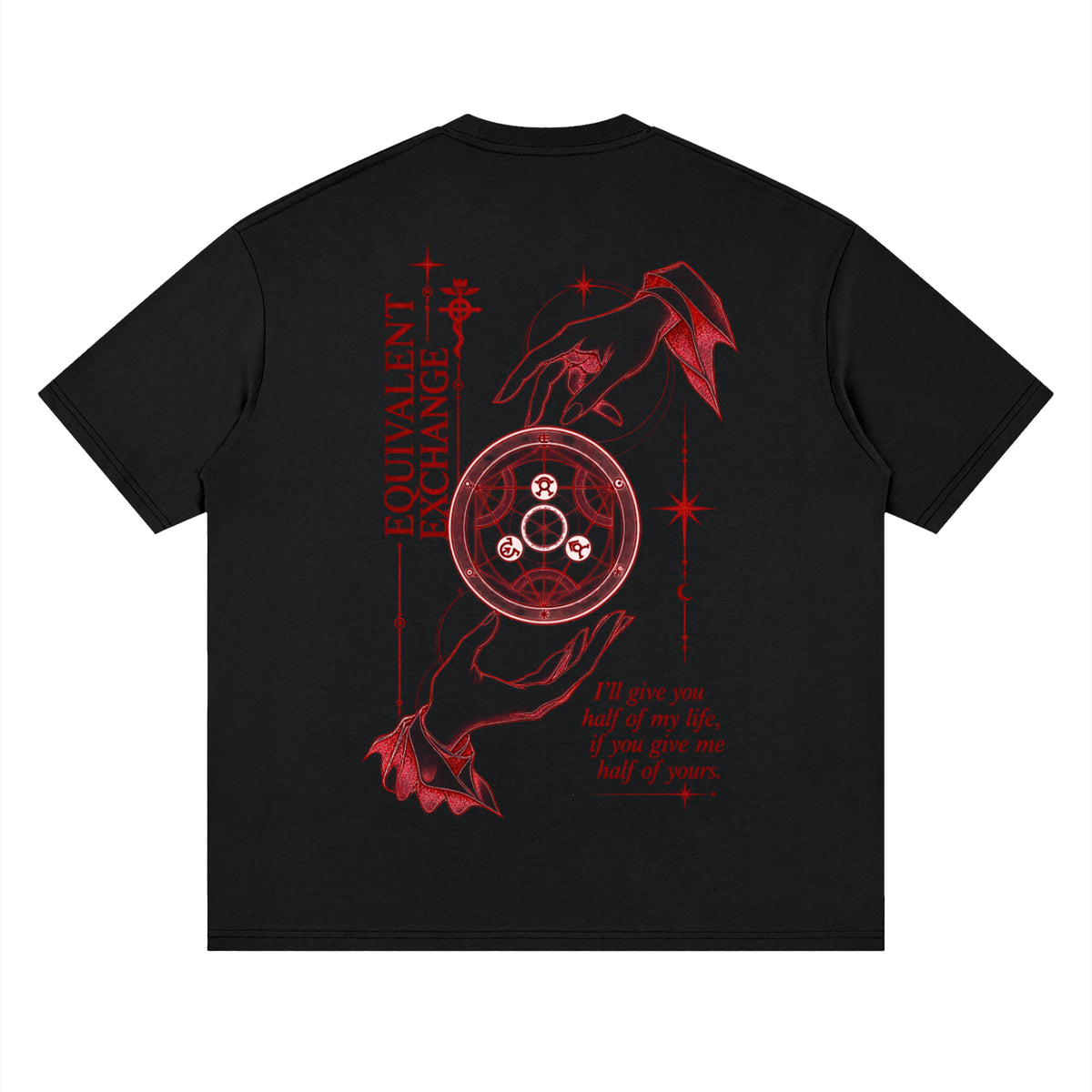 Streetwear T-Shirt 190gsm - Equivalent Exchange - FMAB