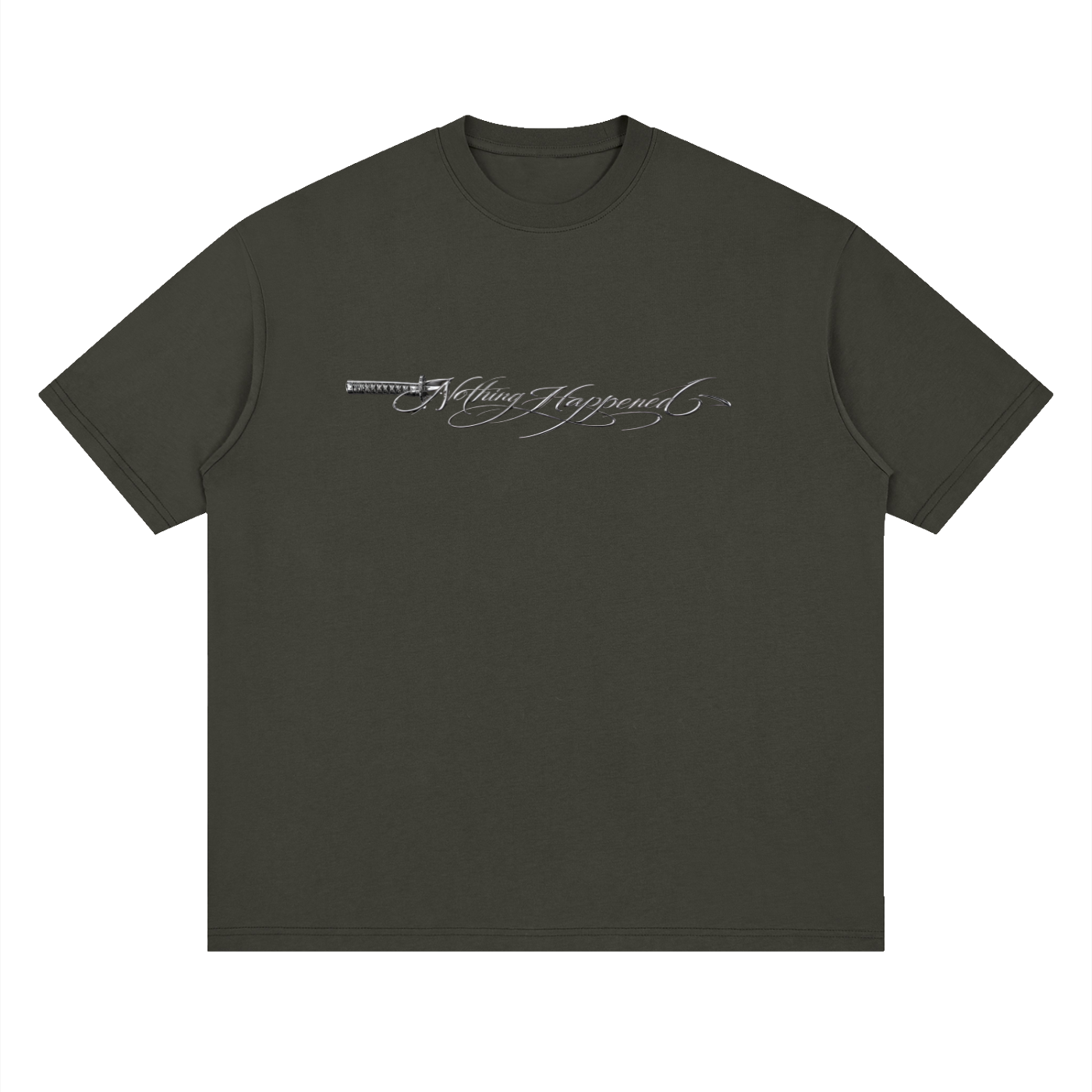 Streetwear T-Shirt 190gsm - Nothing Happened