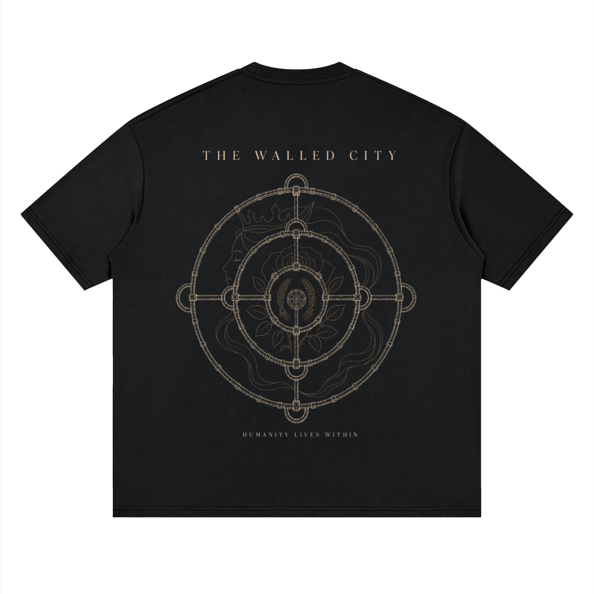 Streetwear T-Shirt -  The walled city