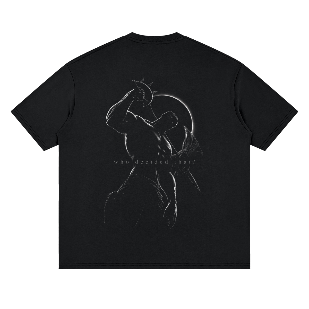 Streetwear Loose Drop Shoulder T-Shirt - Escanor