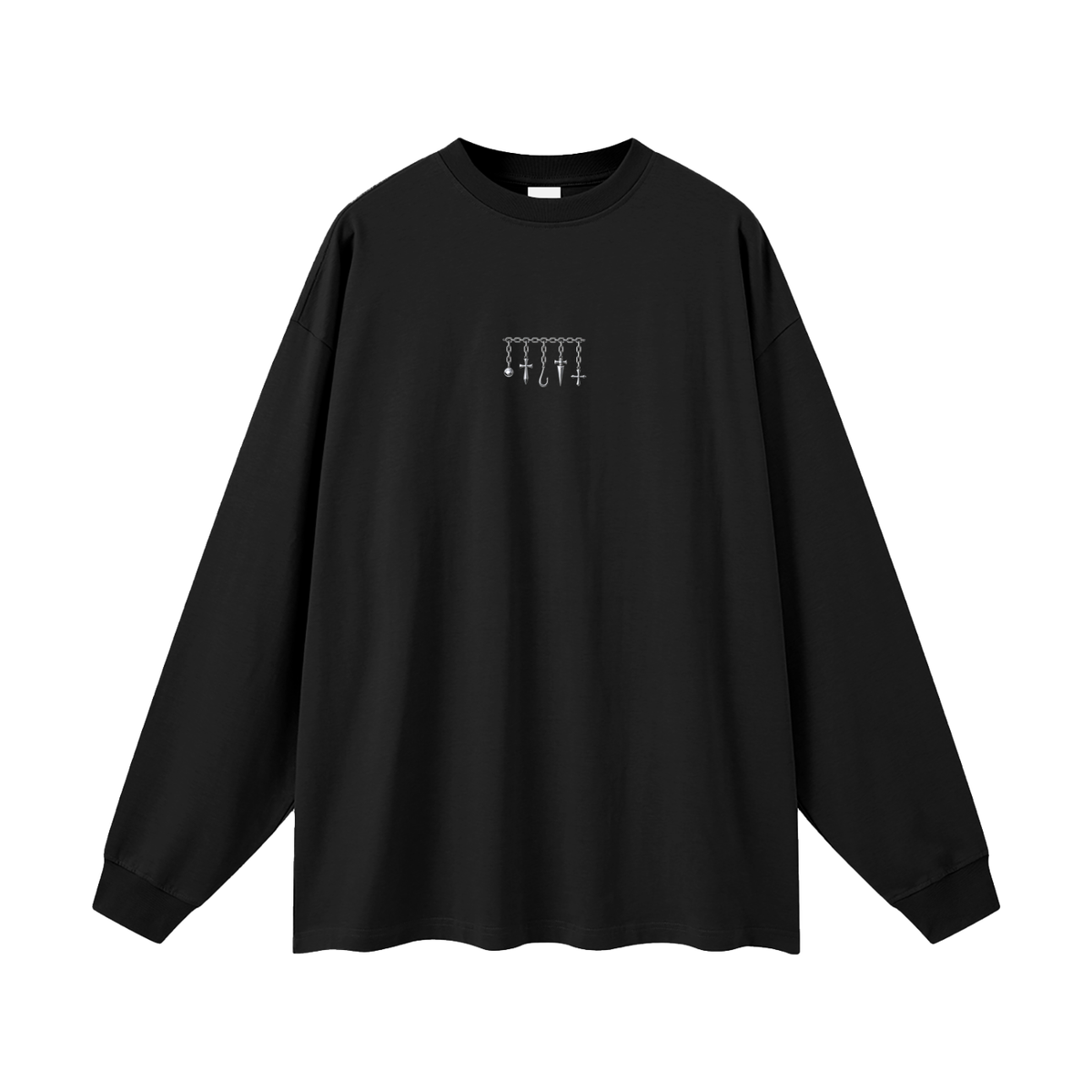 Oversized Long Sleeve T-Shirt - Kurapika