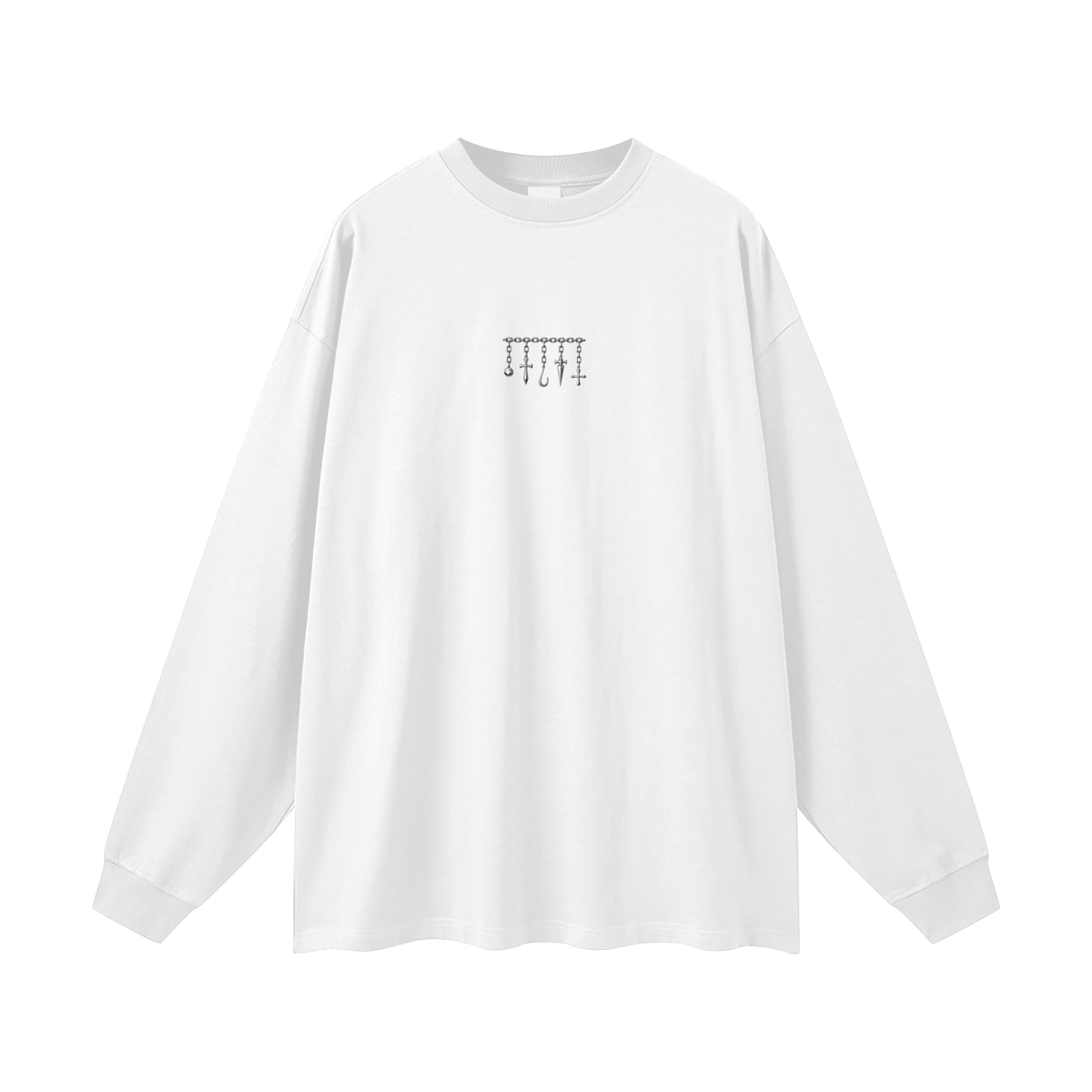 Oversized Long Sleeve T-Shirt - Kurapika