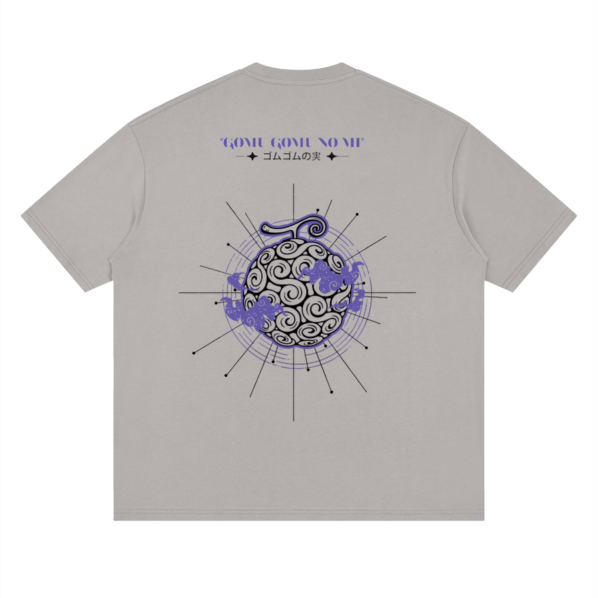Streetwear T-Shirt 190gsm - Gomu Gomu No Mi