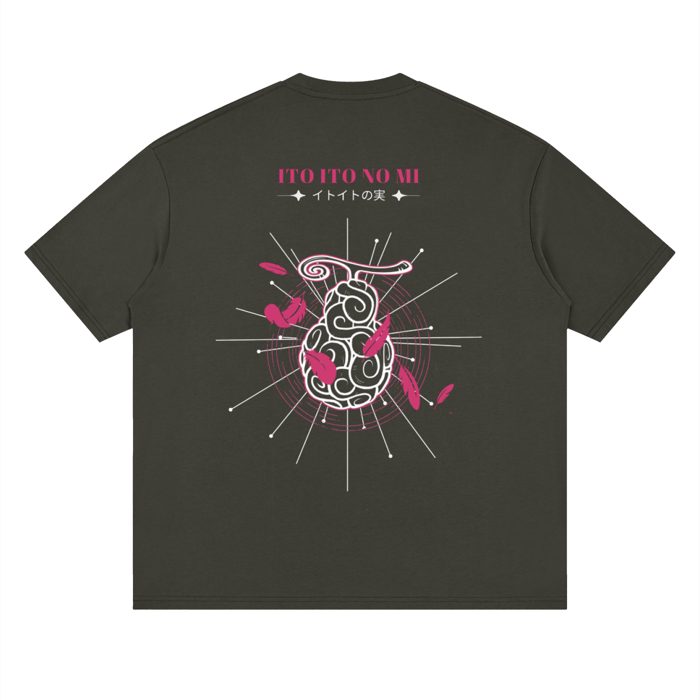 Streetwear Loose Drop Shoulder T-Shirt - Ito Ito No Mi