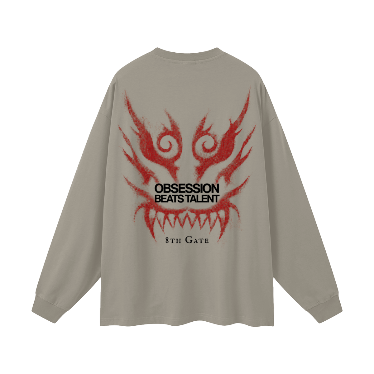 Oversized Long Sleeve T-Shirt - Gai