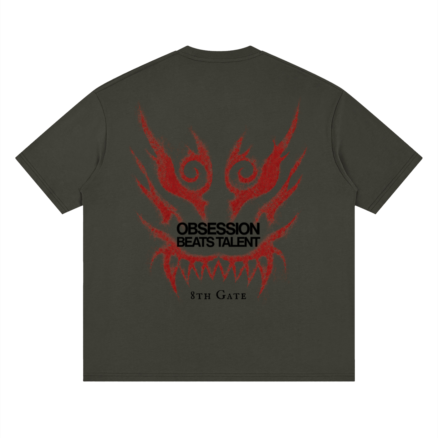 Streetwear Loose Drop Shoulder T-Shirt - Maito Gai