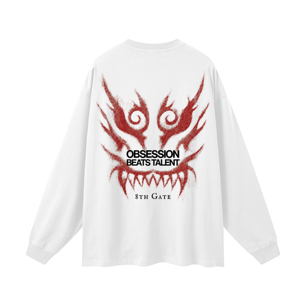 Oversized Long Sleeve T-Shirt - Gai