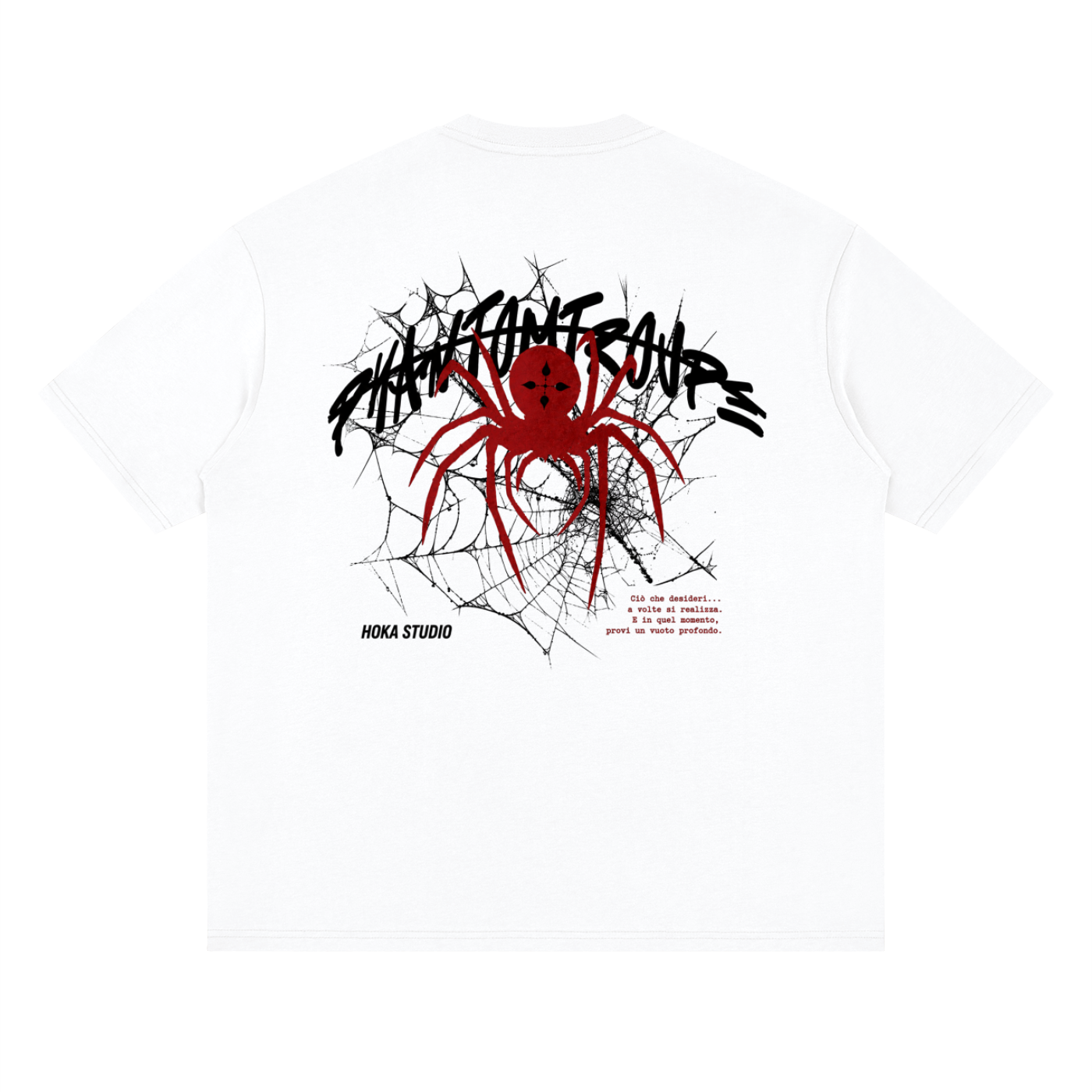 Streetwear Loose Drop Shoulder T-Shirt - Phantom Troupe