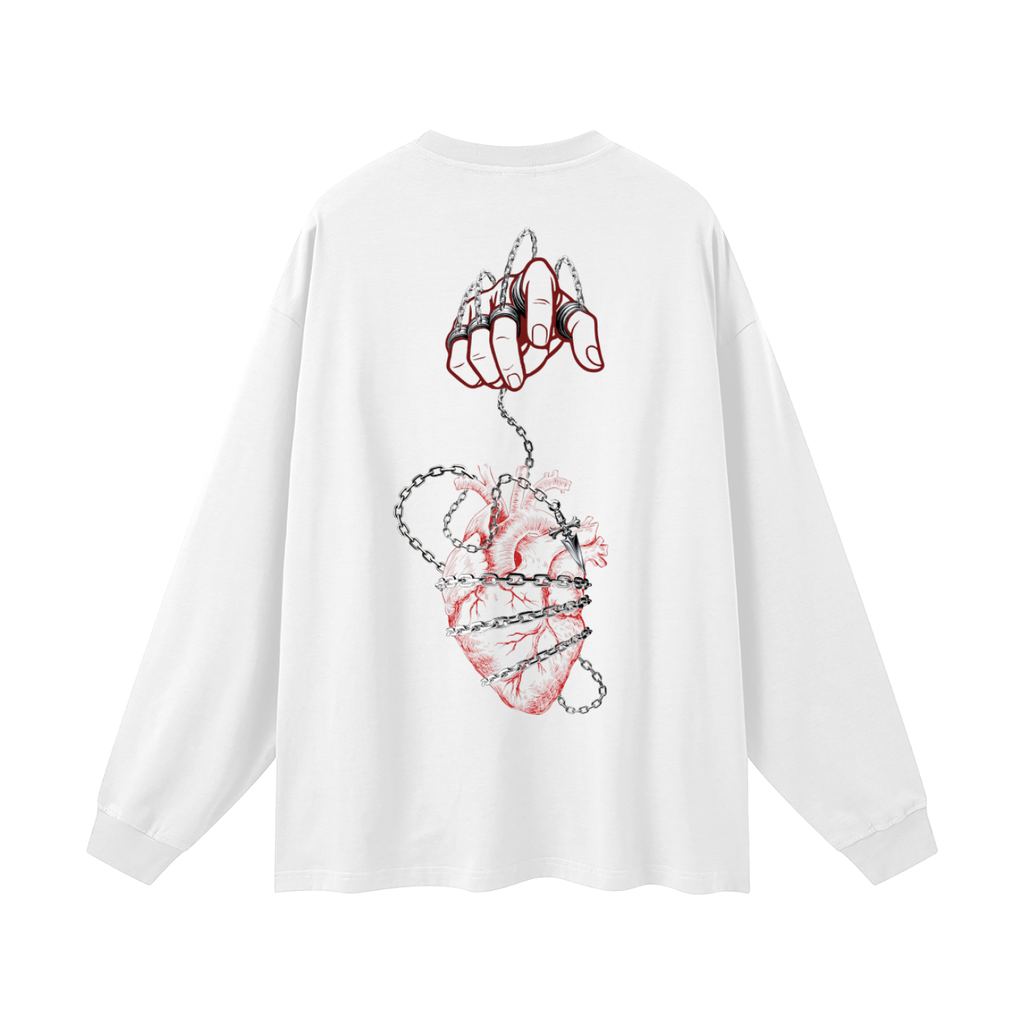 Oversized Long Sleeve T-Shirt - Kurapika